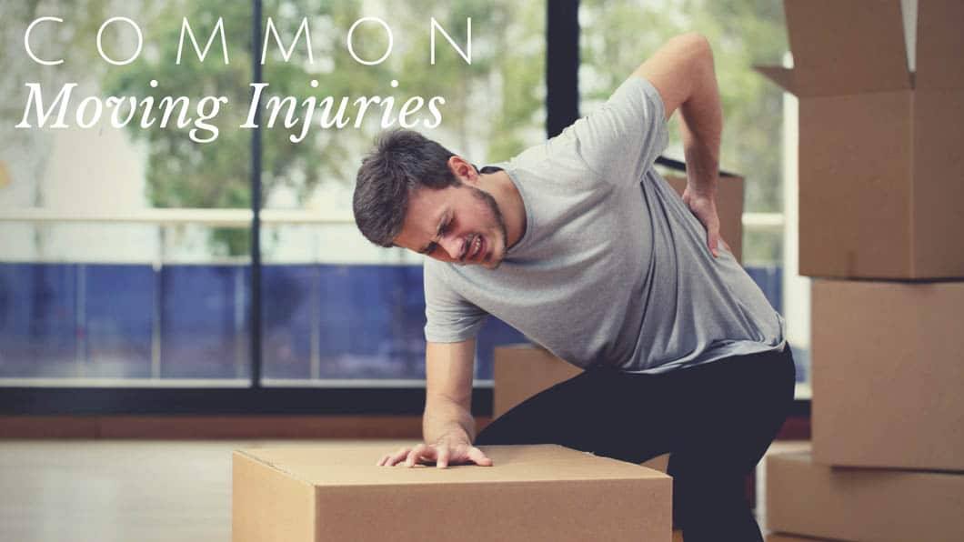 common moving injuries