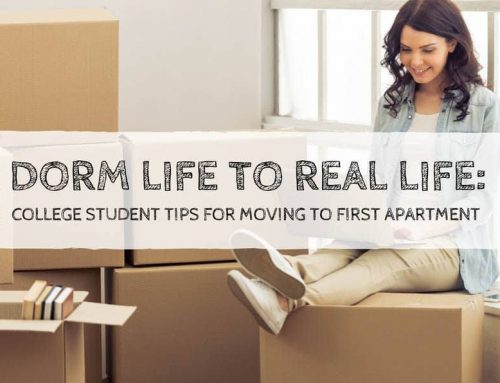 Dorm Life to Real Life: College Student Tips For Moving to First Apartment