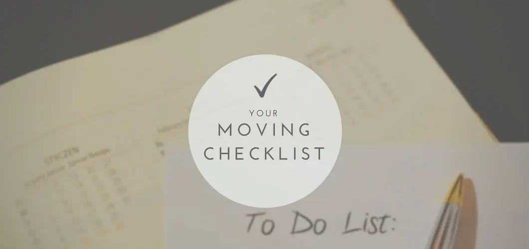 your moving checklist