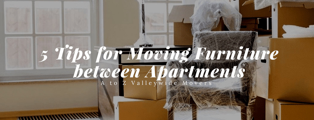 5 Tips for moving furniture between apartments