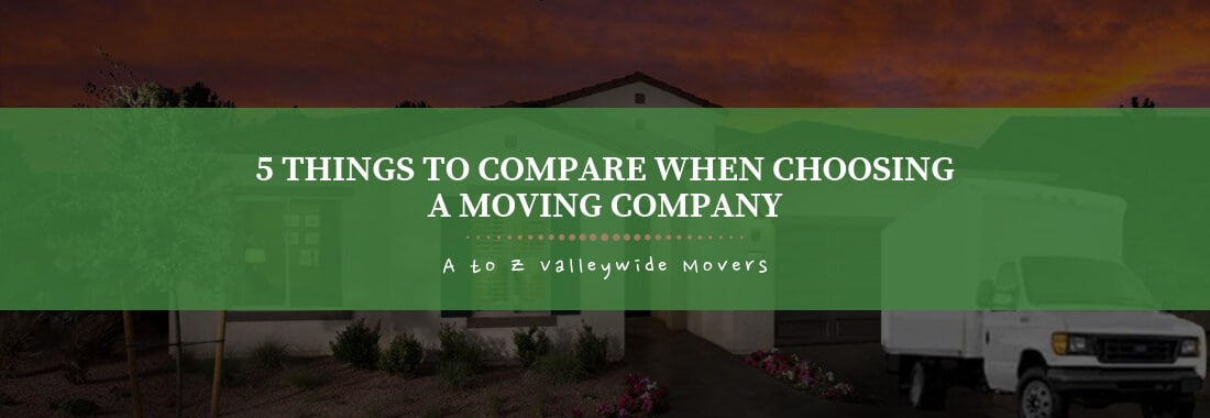 Arizona Home with Moving Truck