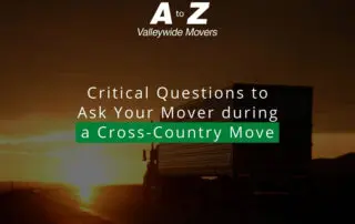 Critical Questions to Ask Your Mover during a Cross-Country Move