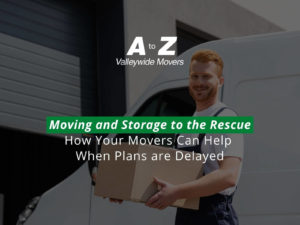 Moving and Storage to the Rescue: How Your Movers Can Help When Plans are Delayed