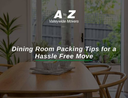 Dining Room Packing Tips For a Hassle Free Move