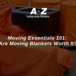 Moving blankets provided by a moving company in Arizona