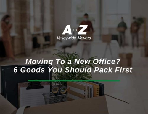 Moving To a New Office? 6 Goods You Should Pack First