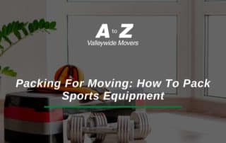 Packing For Moving How To Pack Sports Equipment