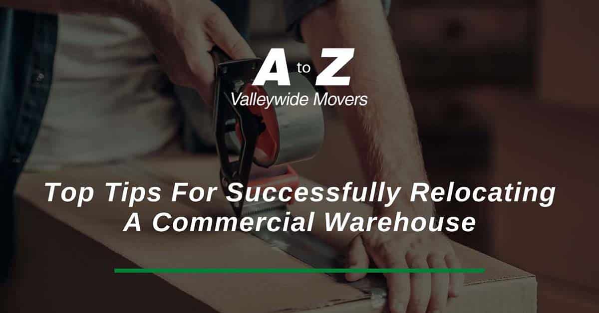 Top Tips For Successfully Relocating A Commercial Warehouse