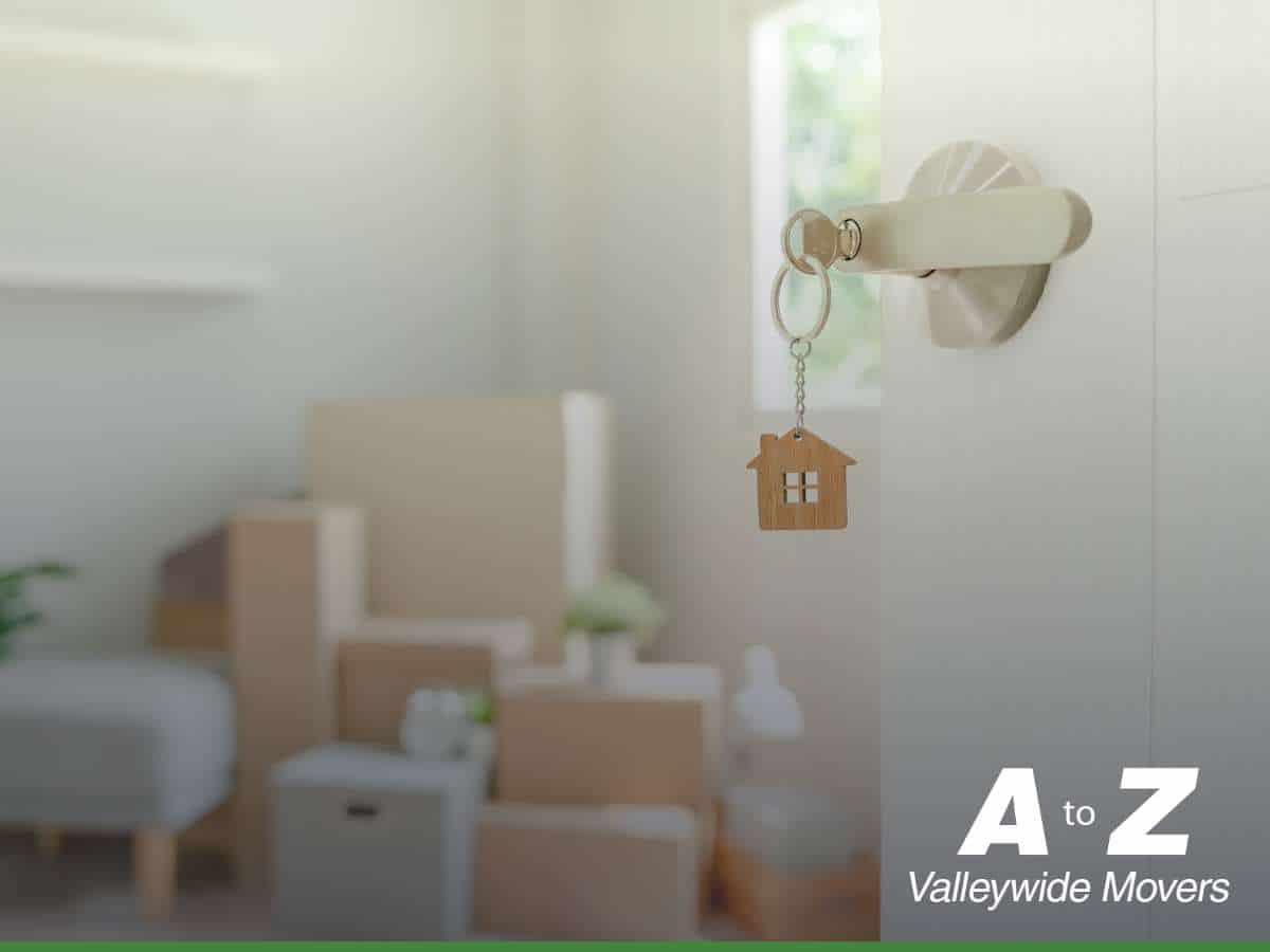 Moving to a house from an apartment in Arizona